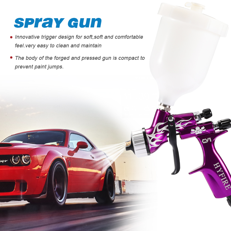 CV1 spray gun 1.3mm Stainless steel nozzle paint spray gun car paint spray gun/air spray gun/air tools