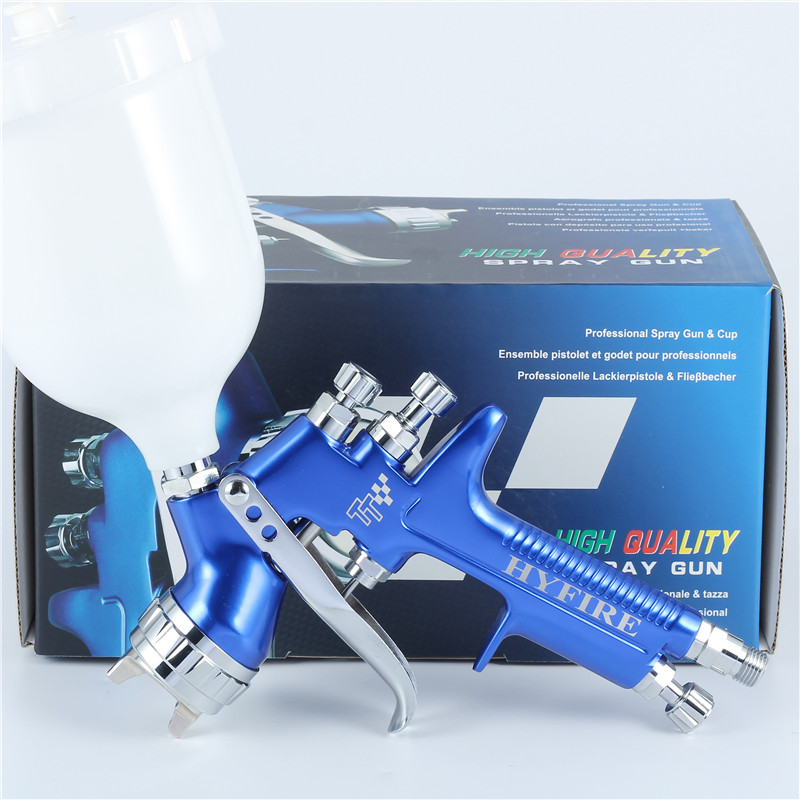TT automotive car painting HVLP water born painting stainless steel nozzle spray gun 1.3mm Nozzle 600ml 